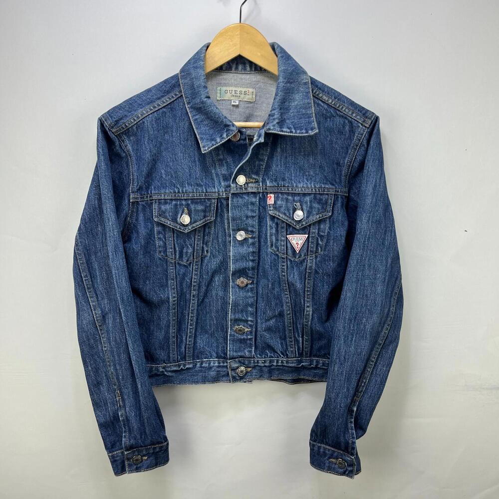Vintage Guess 90s USA Denim Jacket Youth XL